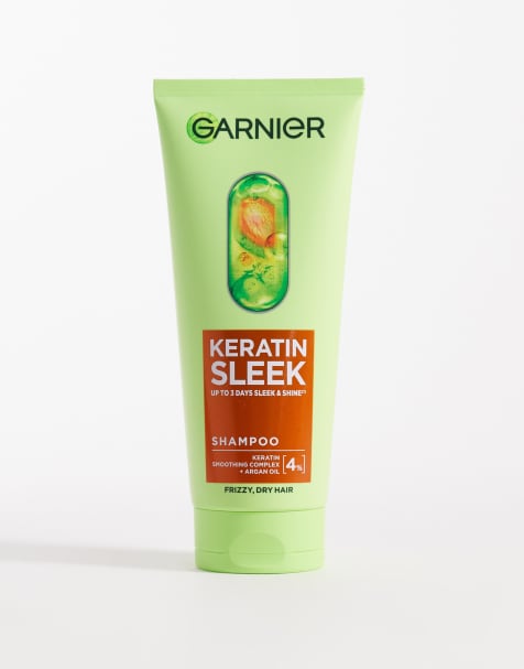 Garnier Keratin Sleek Shampoo 200ml - view 1
