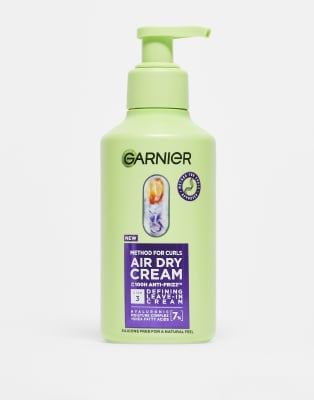 Garnier - Method for Curls Air Dry Cream - Haarcreme zum Lufttrocknen, 260 ml-Keine Farbe