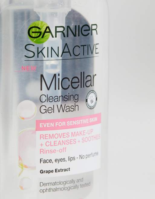 Garnier Micellar Gel Face Wash Sensitive Skin 200ml, 2 of 4