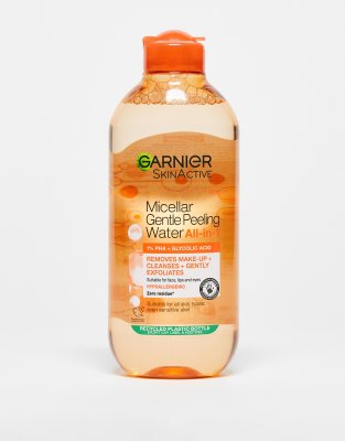 Garnier - Micellar Gentle Peeling Water All-in-1 - Mizellenwasser, 400 ml-Transparent