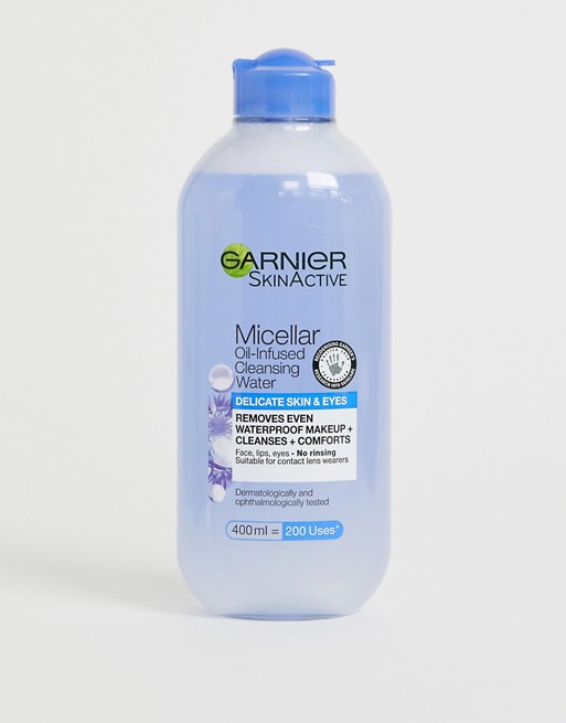 Garnier Micellar Oil Infused Cleansing Water Delicate Skin and Eyes 400ml