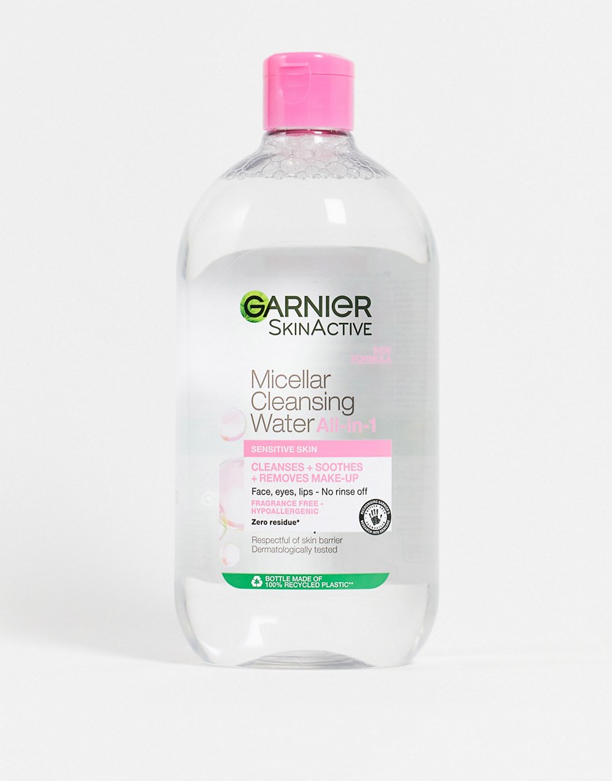 Garnier Micellar Water Facial Cleanser Sensitive Skin 700ml-Clear