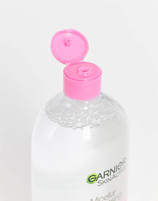 Garnier - Micellar Water Facial Cleanser til sensitiv hud  700 ml, 3 af 4