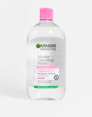 Garnier - Mizellenwasser-Reiniger für empfindliche Haut, 700 ml-Transparent