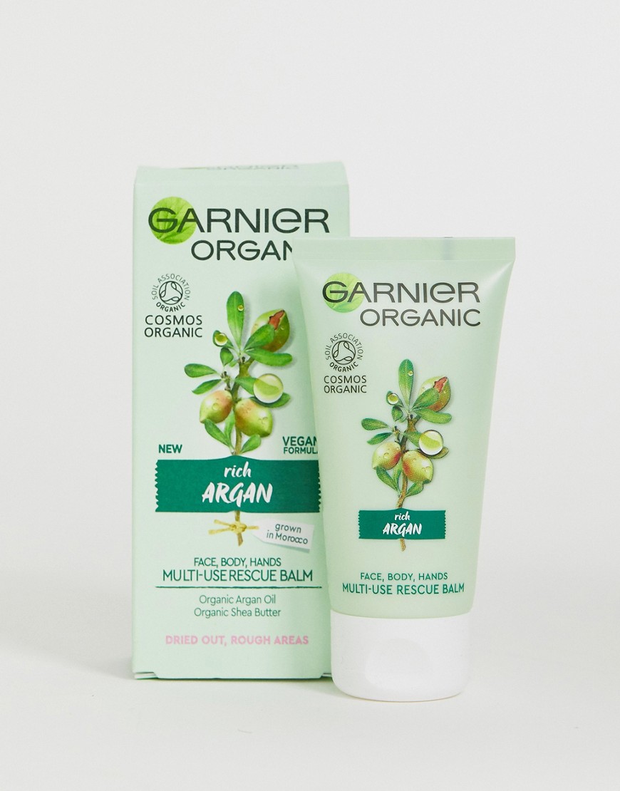 Garnier Organic - Argan Face Body & Hand Rescue Balm 50 ml-Zonder kleur