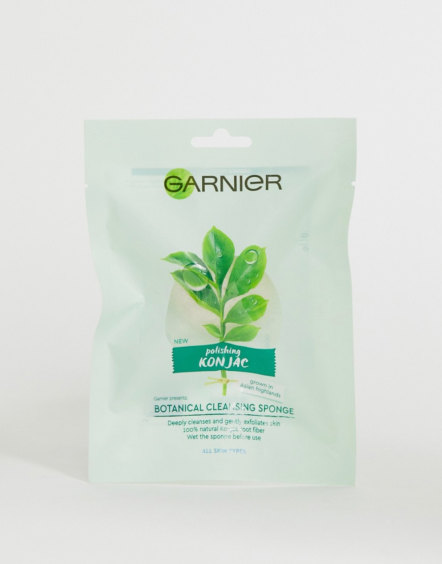 Garnier - Organic Botanical - Klassieke Konjac spons-Zonder kleur