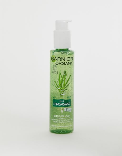 Garnier Organic Lemongrass Detox Gel Wash 150ml ASOS
