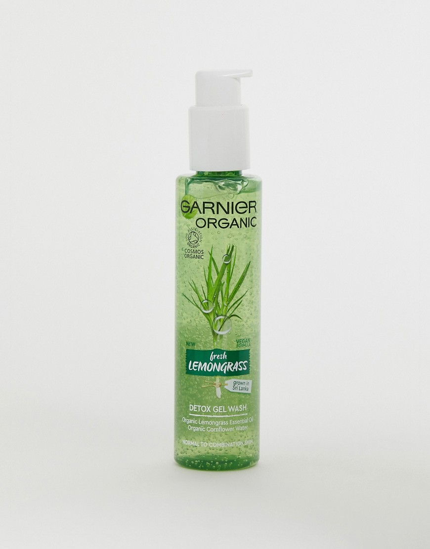 Garnier - Organic - Lemongrass - Detox - Wasgel 150 ml-Zonder kleur