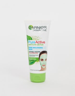 Matcha garnier mask