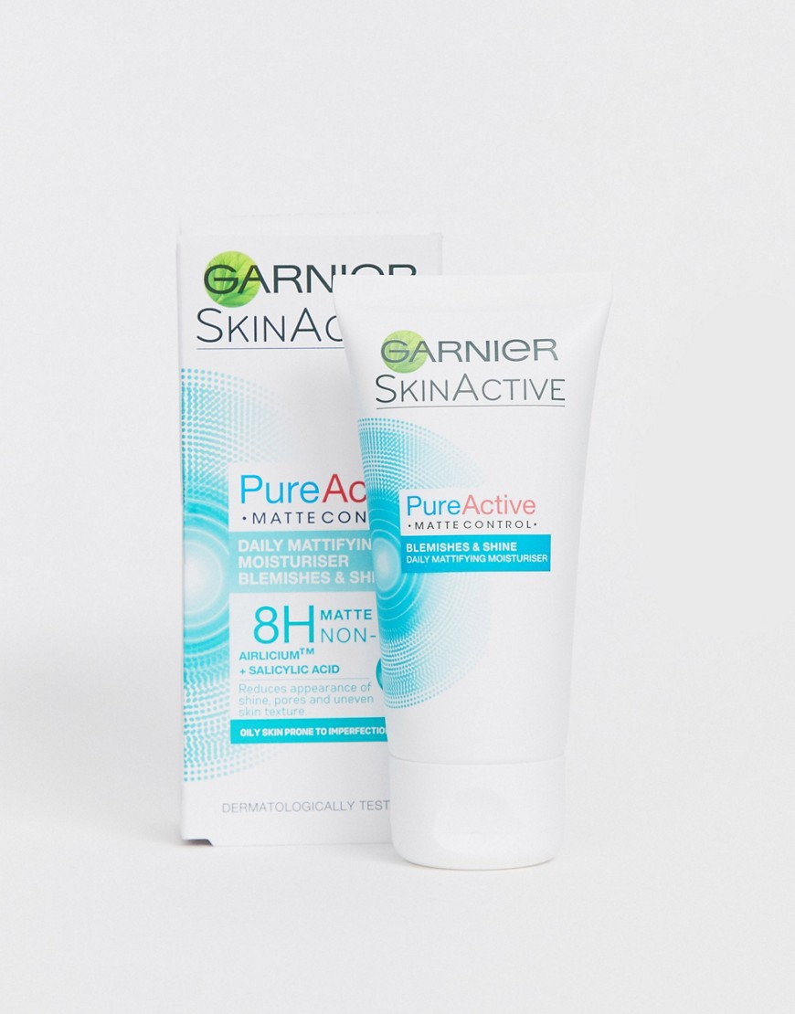 Garnier Pure Active Matte Control Anti Blemish Face Moisturiser, 50 ml-Ingen farve