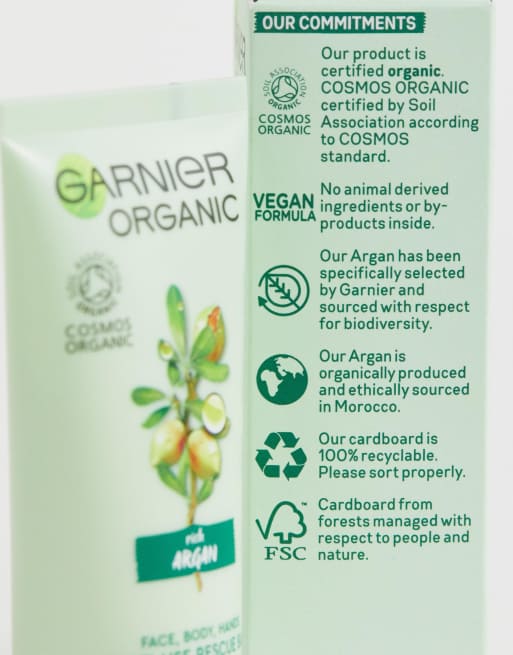 Garnier - Rescue-balsem voor gezicht, lichaam en handen met arganolie 50ml - NOC, 3 van 4