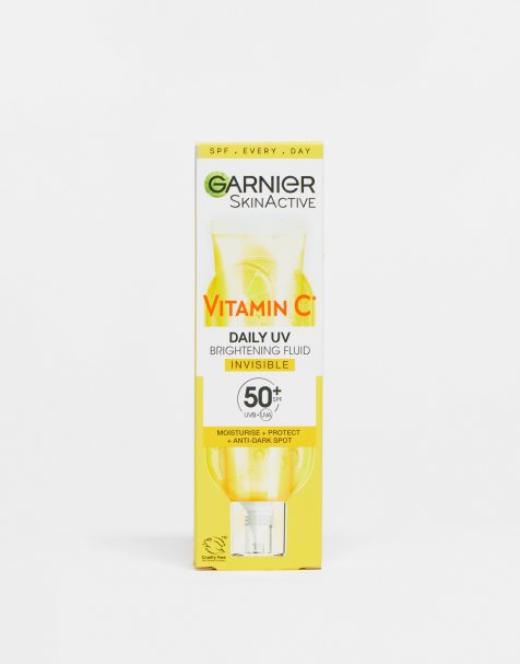 Garnier – Rozjaśniający fluid na dzień z witaminą C i filtrem SPF50, 40 ml - view 1