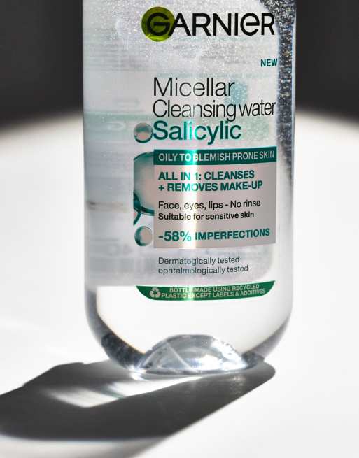 Garnier Salycilic Micellar Water for Oily to Blemish-Prone Skin 400ml, 3 of 4