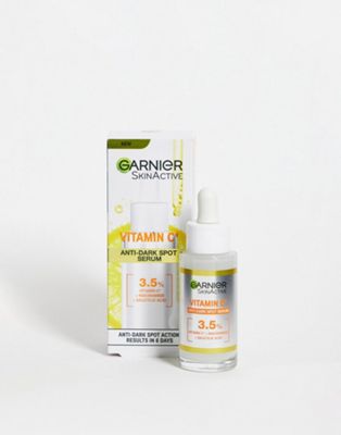 Garnier - Sérum visage éclat à la vitamine C avec 3,5 % de vitamine C, niacinamide et acide salicylique | ASOS