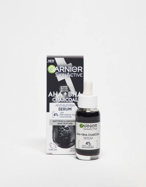 Garnier Skinactive - Siero al carbone con il 4% di AHA, BHA e niacinamide da 30 ml - view 1