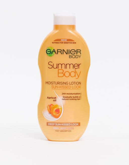 Garnier - Summer Body Hydrating Gradual Tan fugtighedscreme til mørkere hud 250 ml