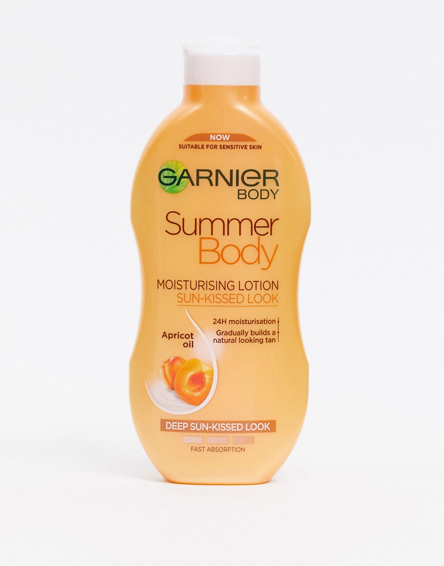 Garnier - Summer Body - Crema abbronzante graduale idratante per pelle scura da 250 ml-Nessun colore