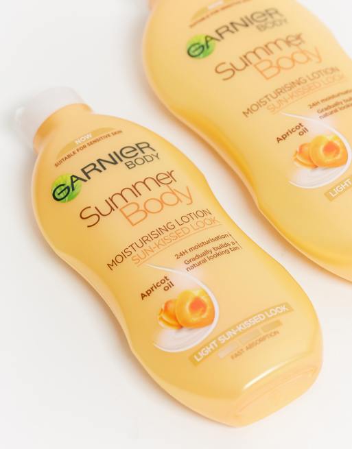 Garnier – Summer Body – Nawilżający balsam stopniowo brązujący jasny 250 ml, 4 z 4