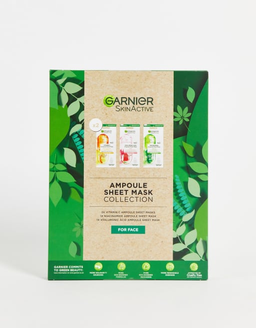 Garnier - The Ampoules - Collezione di maschere in tessuto
