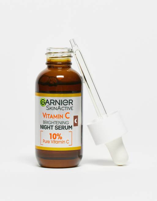 Garnier – Ukierunkowane serum do twarzy na noc redukujące przebarwienia z witaminą C: 30 ml, 2 z 4