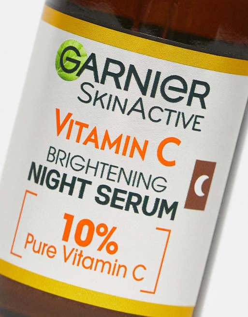 Garnier – Ukierunkowane serum do twarzy na noc redukujące przebarwienia z witaminą C: 30 ml, 4 z 4