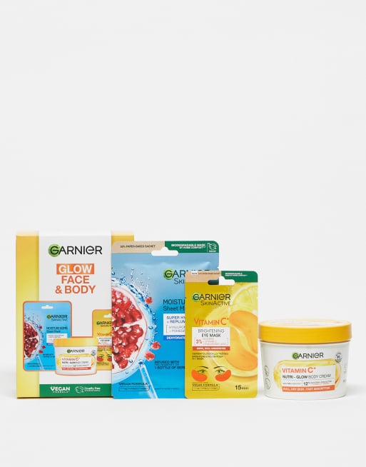 Garnier – Ulitmate Face And Body Trio – Gåvoset med tre hudvårdsprodukter