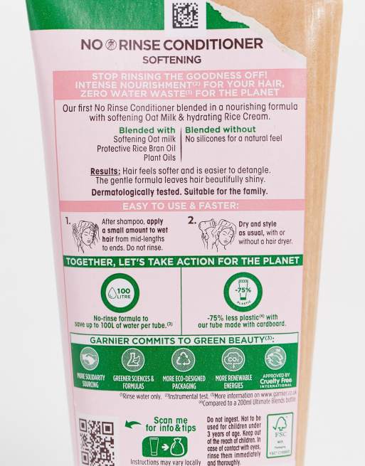 Garnier - Ultimate Blends - Balsamo leave-in lenitivo delicato all'avena per cuoio capelluto sensibile e capelli fragili da 200ml, 4 di 4