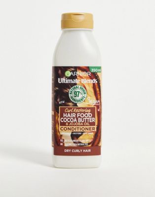 Garnier Ultimate Blends Cocoa Butter Conditioner for Dry, Curly Hair 350ml - ASOS Price Checker