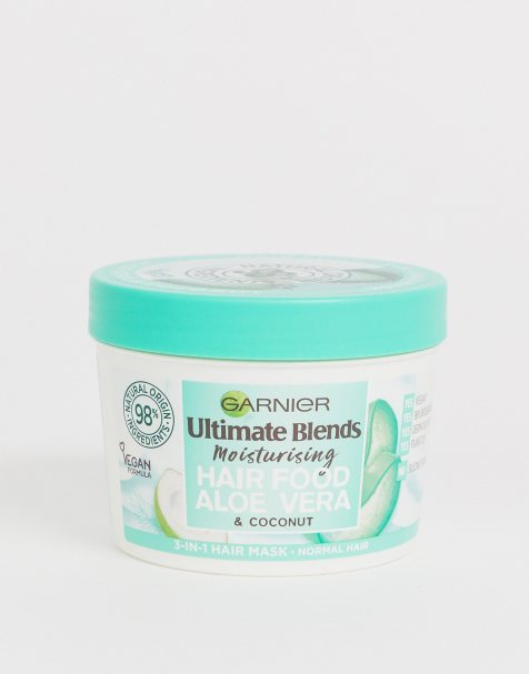 Garnier Ultimate Blends - Haarvoeding met aloë vera - 3-in-1 haarmaskerbehandeling voor normaal haar: 400ml - view 1