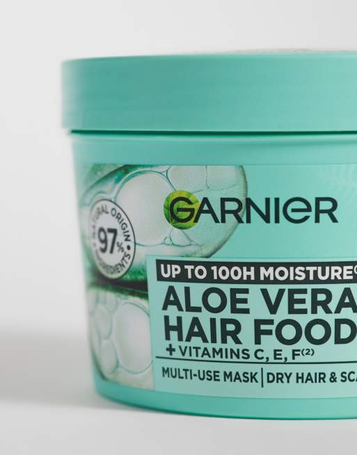 Garnier - Ultimate Blends Hair Food - Maschera 3 in 1 all'aloe vera per capelli normali 400 ml, 4 di 4