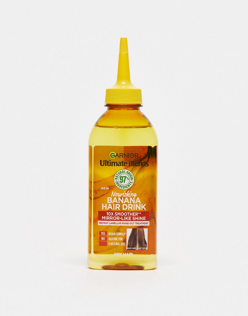 Garnier Ultimate Blends Nourishing Banana Hair Drink Liquid Conditioner for Dry Hair 200ml-No colour