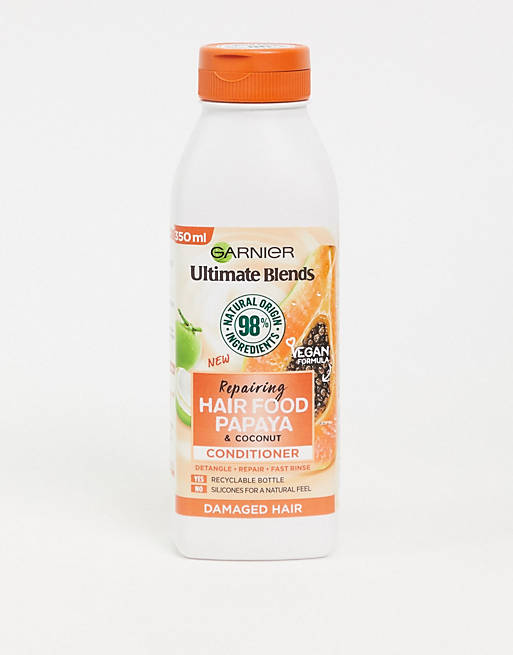 Garnier - Ultimate Blends Repairing Hair Food - Balsamo alla papaia per capelli danneggiati da 350 ml