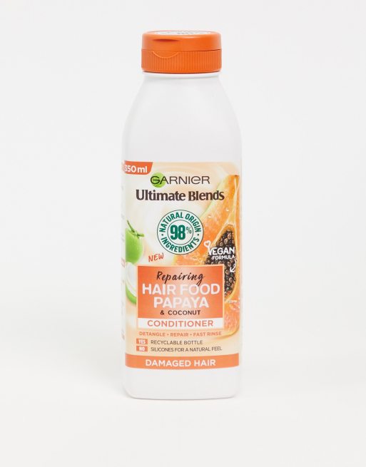 Garnier Ultimate Blends Repairing Hair Food Papaya Conditioner For Damaged Hair – Balsam med papaya för skadat hår 350ml