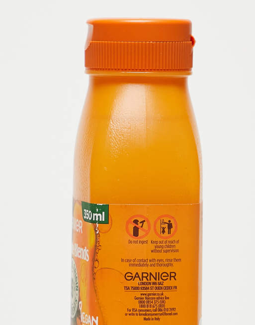 Garnier – Ultimate Blends – Szampon do włosów zniszczonych z papają 350 ml, 4 z 4