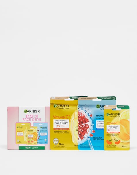 Garnier – Ultimate Face Eye Mask Trio – Dreierset Masken für Gesicht und Augen - view 1