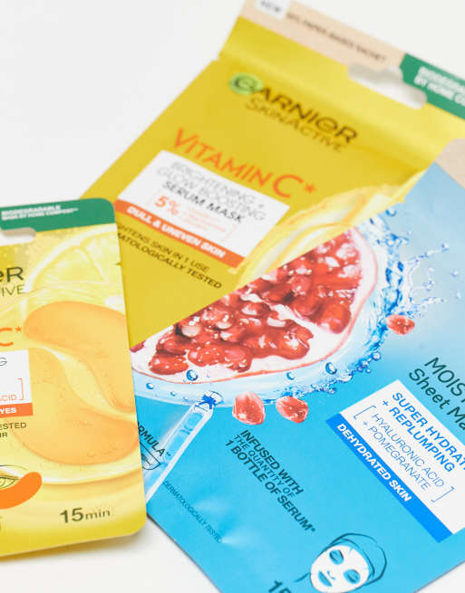 Garnier - Ultimate - Trio de masques pour les visage et les yeux, 3 de 4