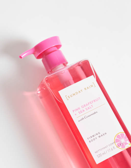 Gel corporal con pomelo rosa y sal marina de 520 ml de Sunday Rain, 3 de 4