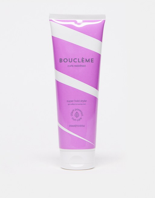 Gel de peinado de fijación fuerte de 250 ml de Bouclème