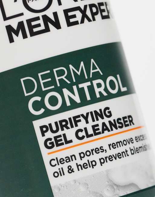 Gel limpiador purificante para controlar la grasa Derma Control de 260 ml de L'Oréal Men Expert, 4 de 4