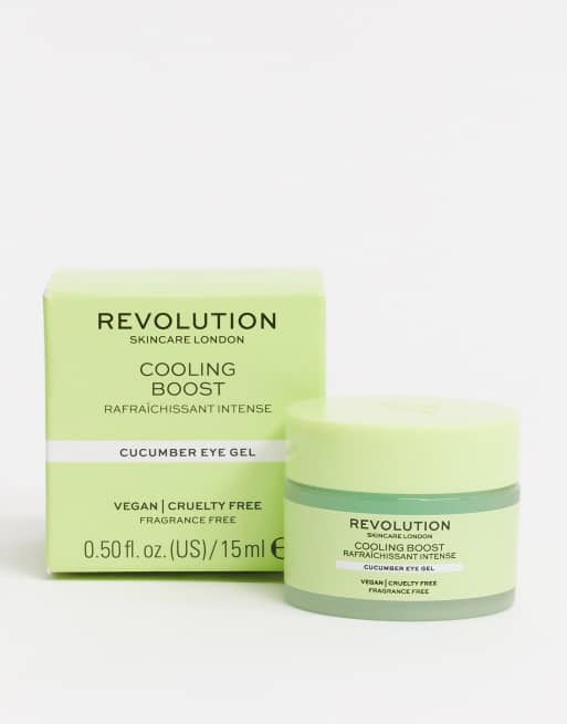 Gel refrescante para el contorno de ojos de 15 ml con pepino de Revolution Skincare