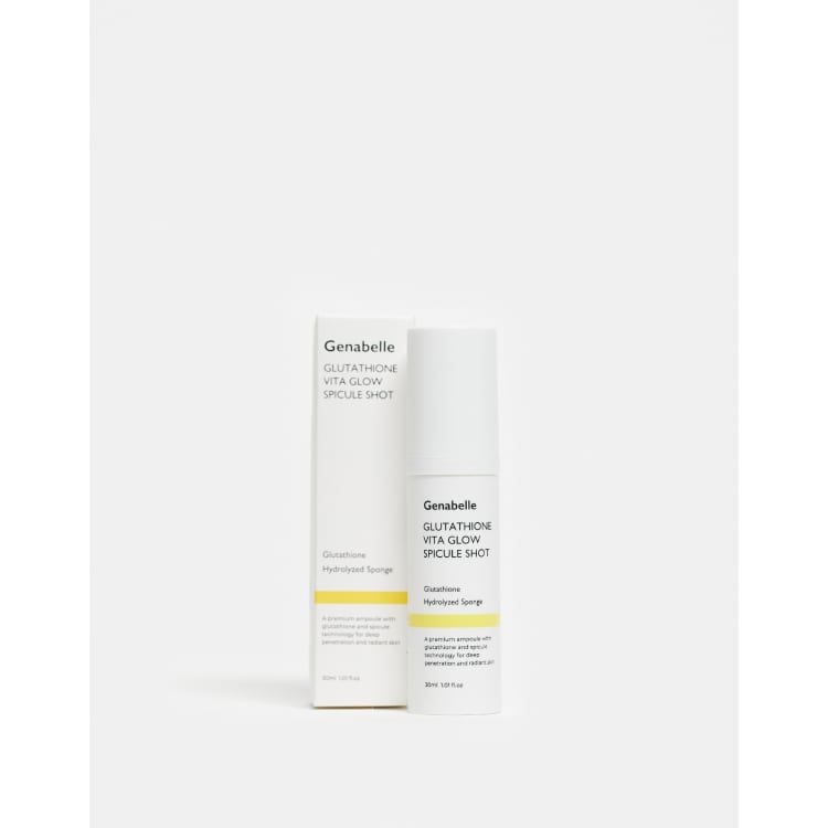 Genabelle - Glutathione Vita Glow Spicule Shot - Soin éclat au glutathion et spicules - 30 ml