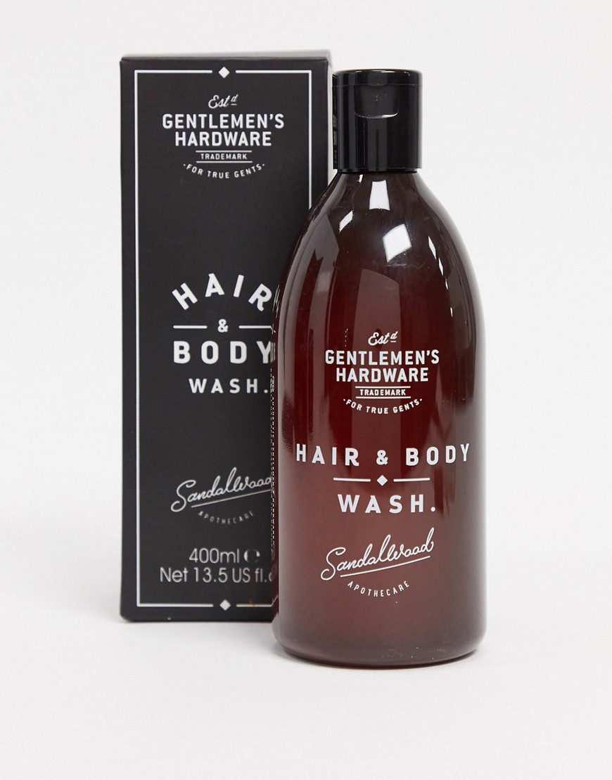 Gentlemen's Hardware – Tvål för hår och kropp-Svart
