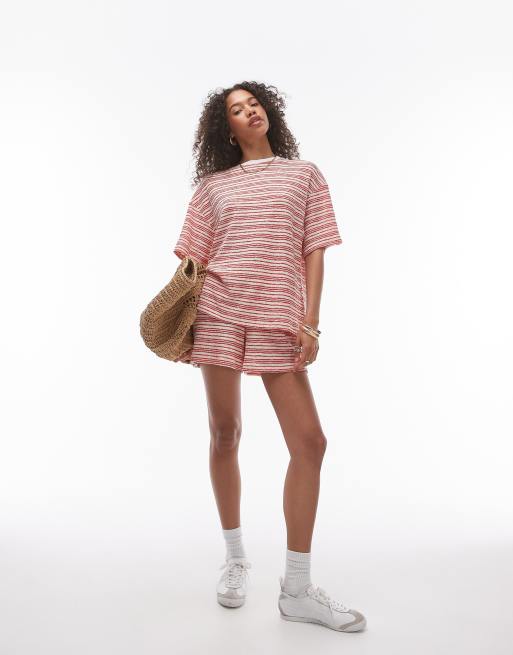 Gestreepte co-ord set
