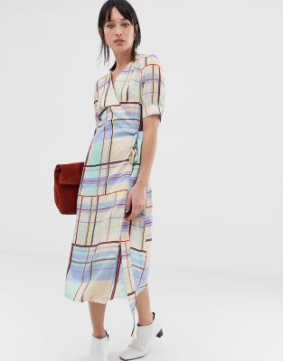 gestuz elsie wrap dress