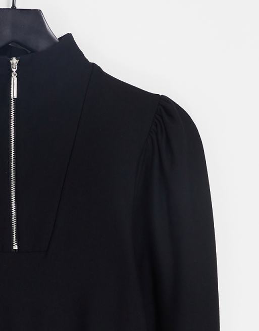 Rifa Short Sleeve Dress in Black Rifa Short Sleeve Dress in Black