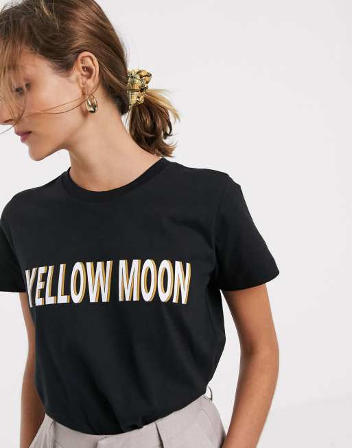 Moon yellow hot sale shirt