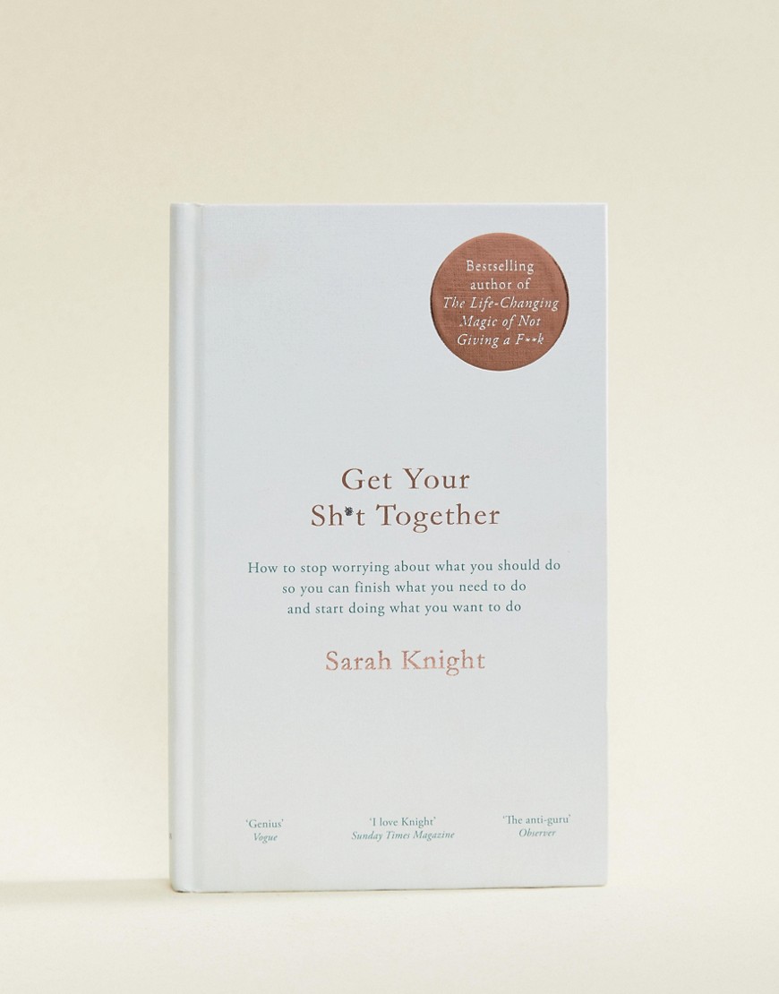 Get Your Shit Together motivationsbog af Sarah Knight-Multifarvet