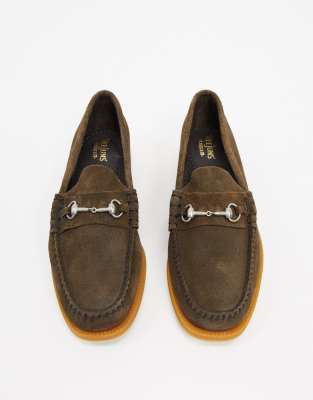 gh bass suede loafers