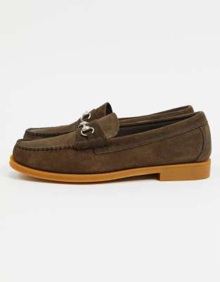 gh bass suede loafers