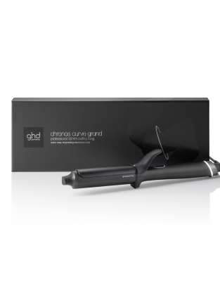 ghd Chronos Curve Grand Tong 32mm Hair Curler-Black
